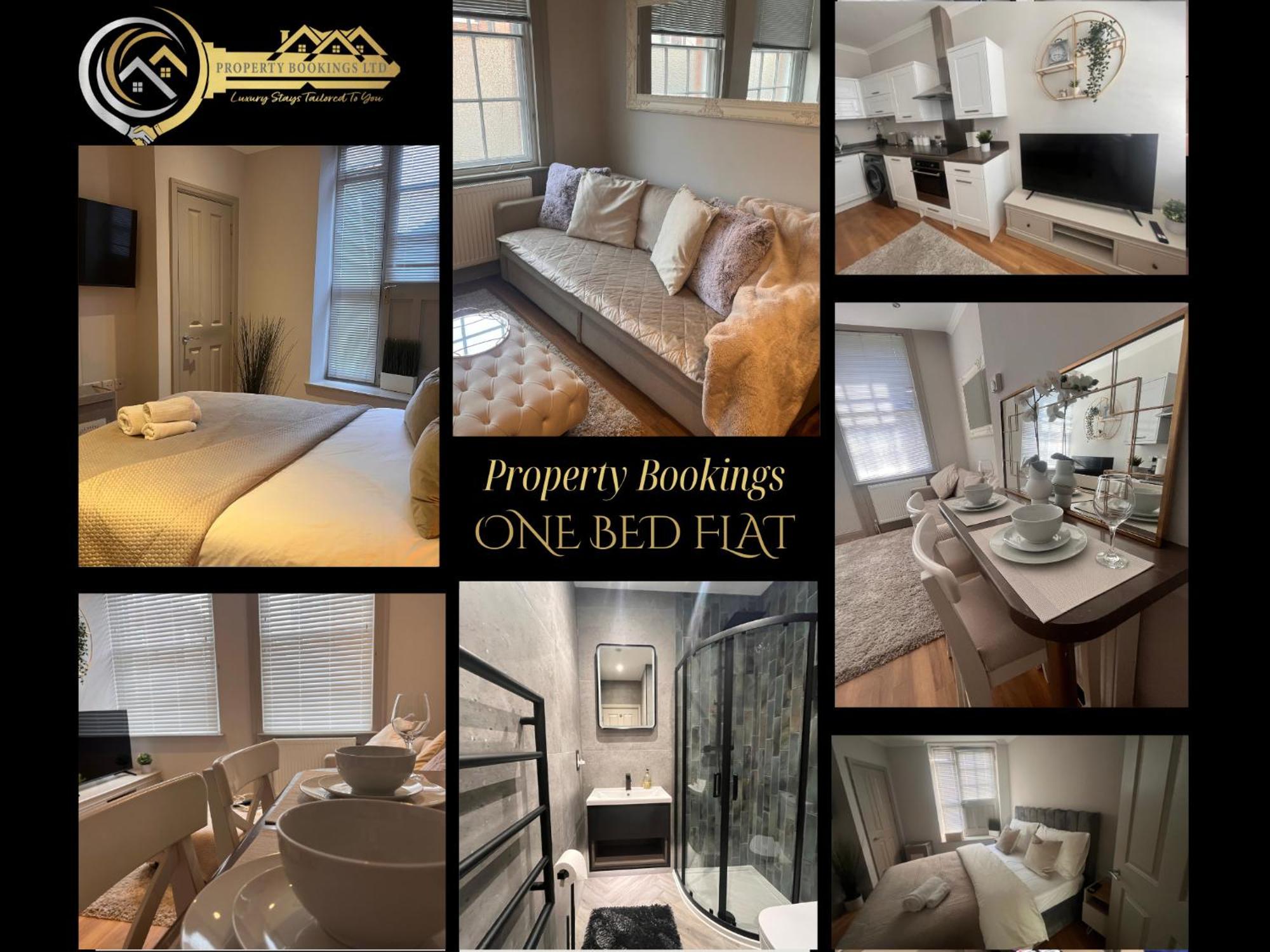 Central Private 1 Bed Flat Рединг Екстериор снимка